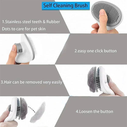 Non-slip Grooming Brush