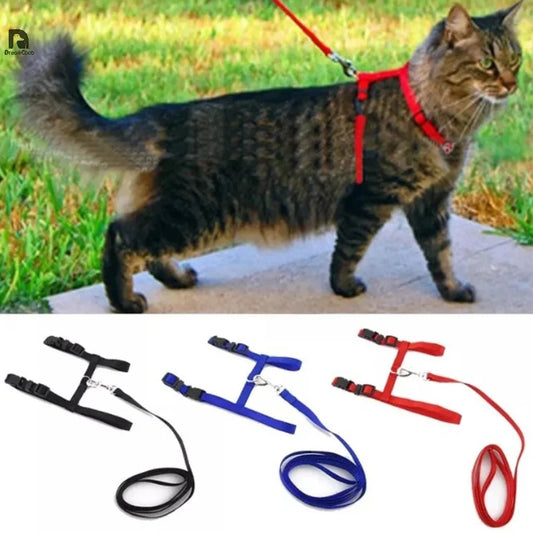 Cat Adjustable Nylon Harness